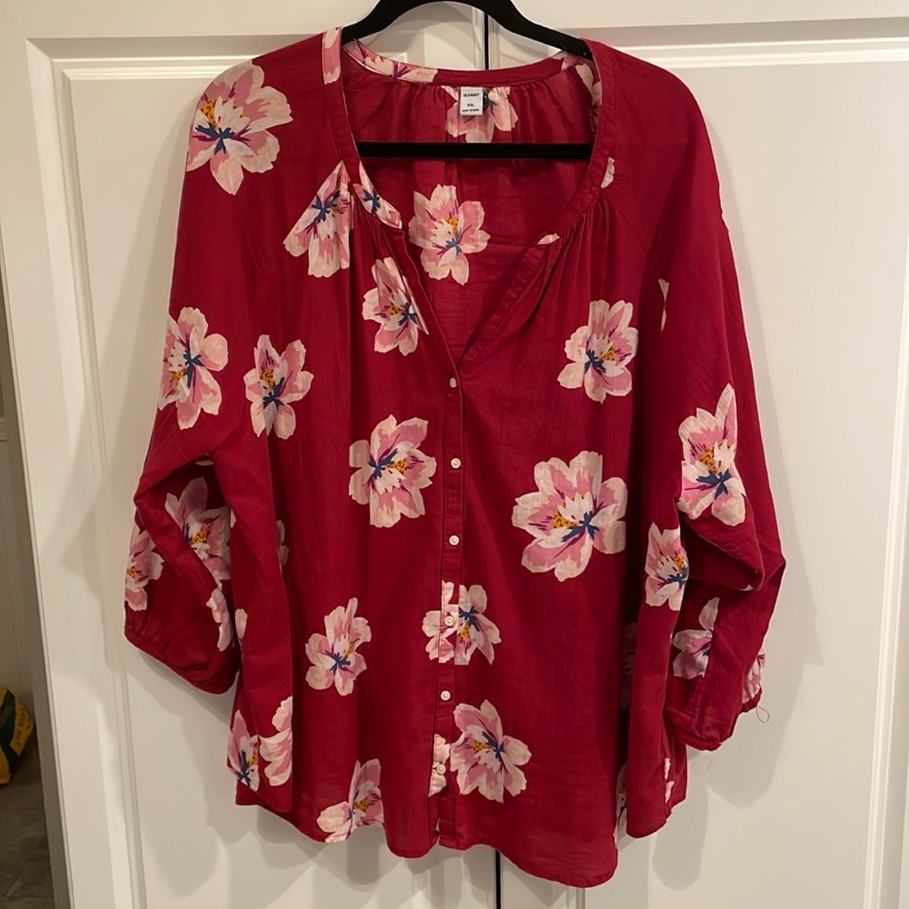 Old Navy Floral Blouse